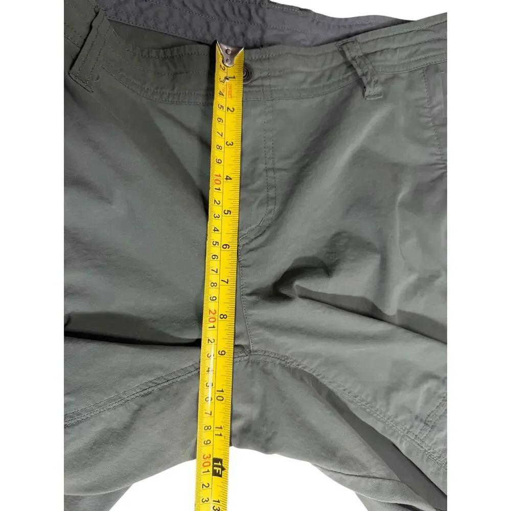 KÜHL Spire Shorts Women’s Olive Green Hiking Outdoor Cargo Pockets Size 12
